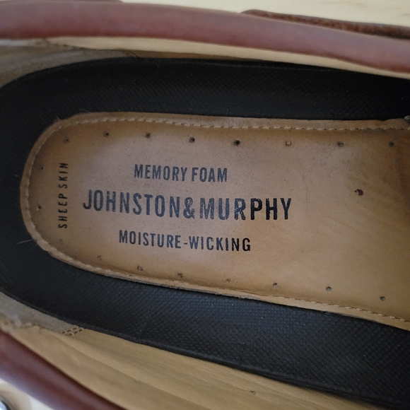 Johnston and Murphy brown loafers 13 - Picture 4 of 5